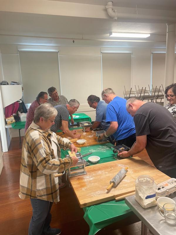 Main article image for story titled 'May 2024: Pasta Making Class'